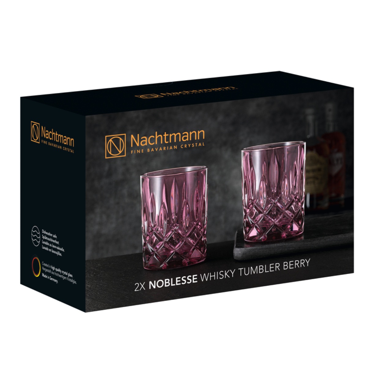 Nachtmann Noblesse Berry Whiskey Tumbler Set of 2 image number null